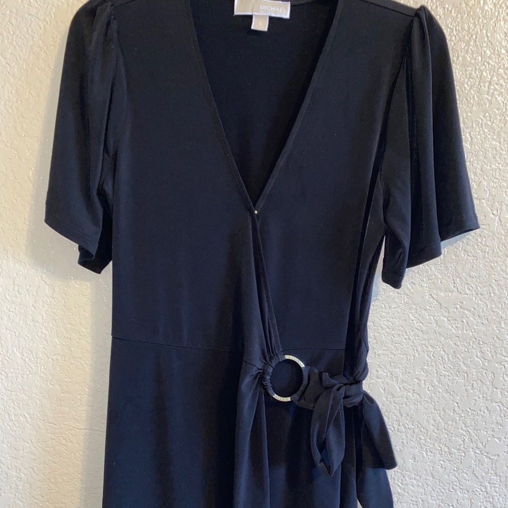 Michael Kors wrap tie blouse